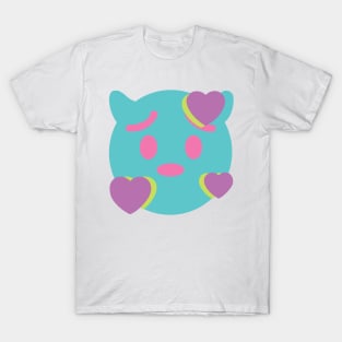 Devil Love Pastel Cute Emoji T-Shirt